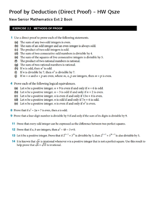 Year 12 Mathematics extension 1 notes summary - Year 12 Mathematics ...