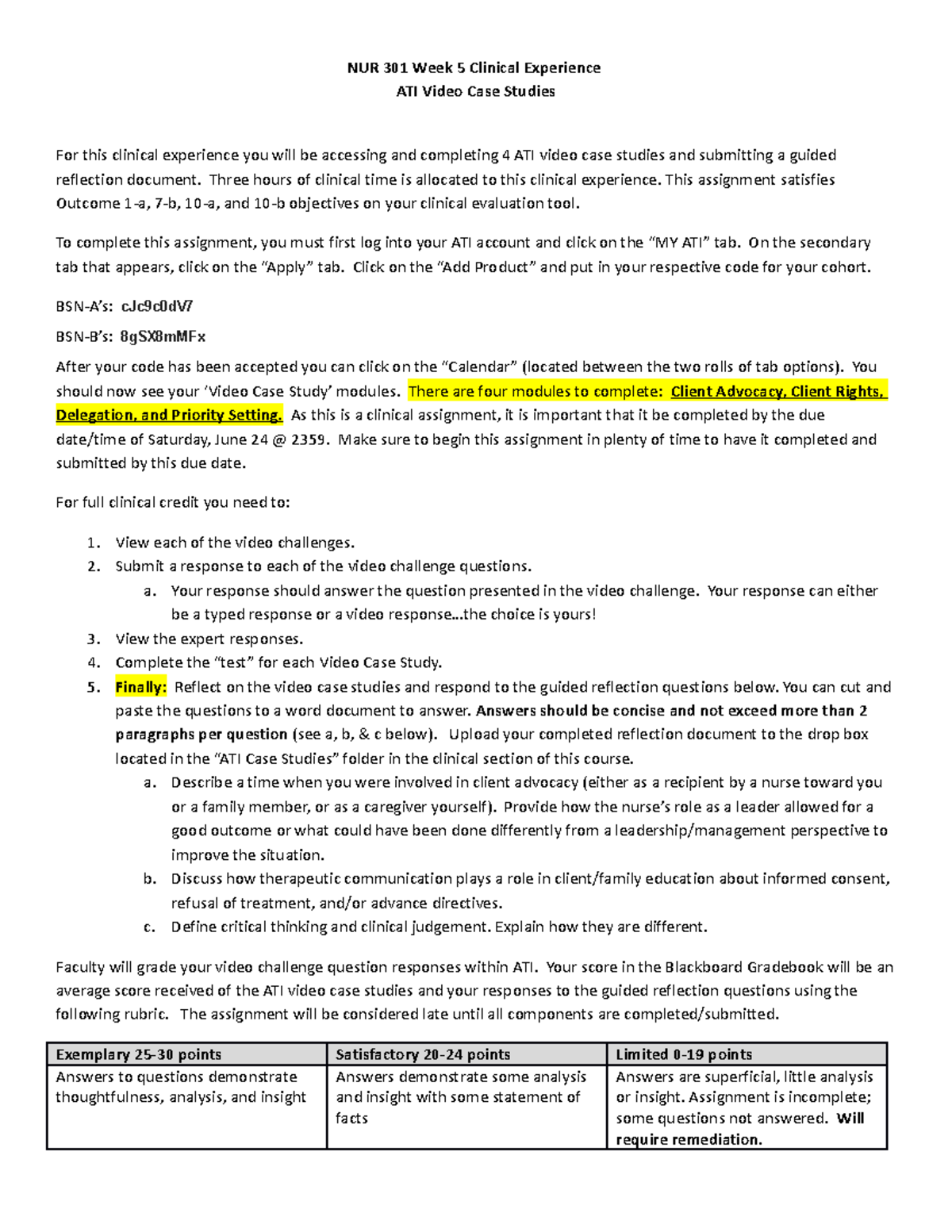 ati diabetes video case study