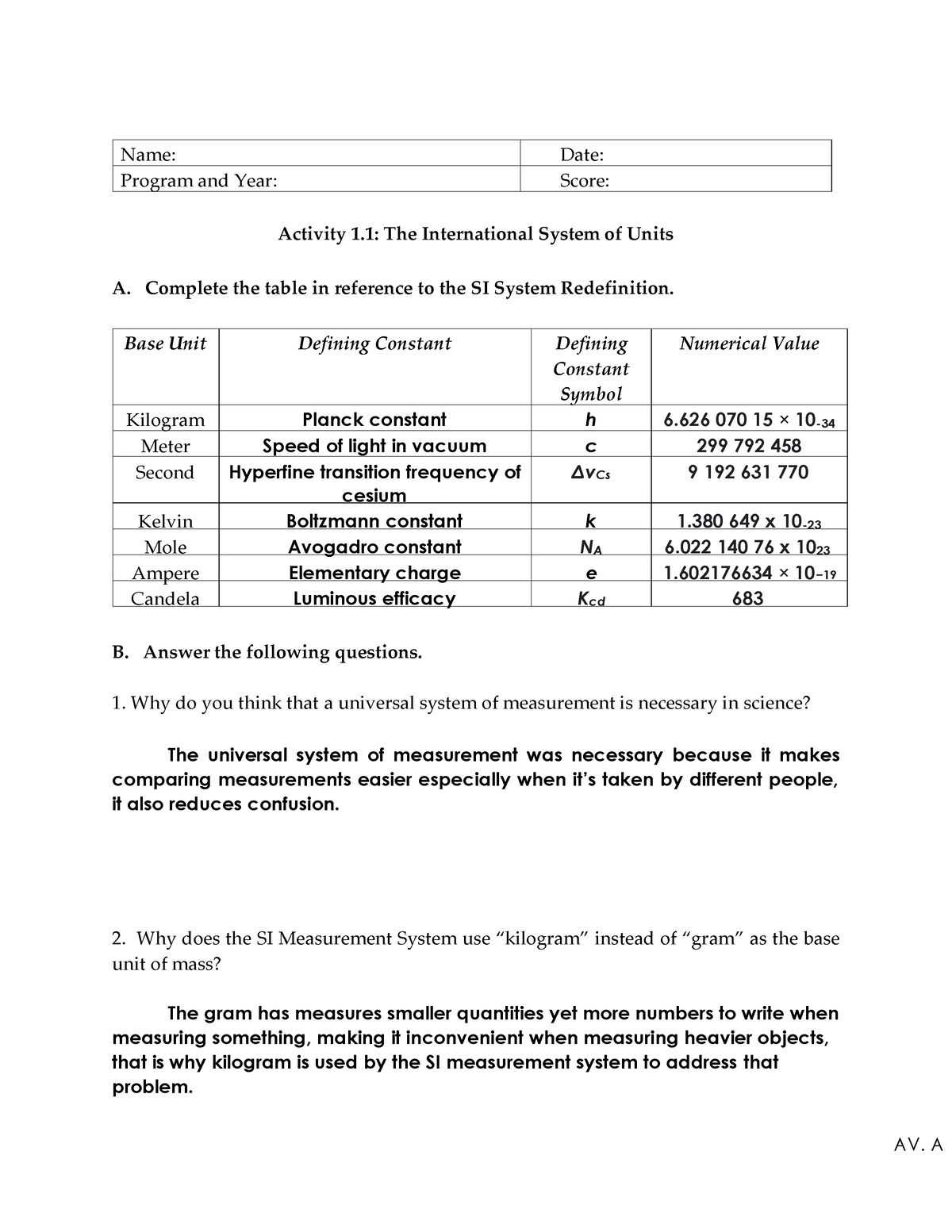 the-international-system-of-units-av-a-name-date-program-and-year