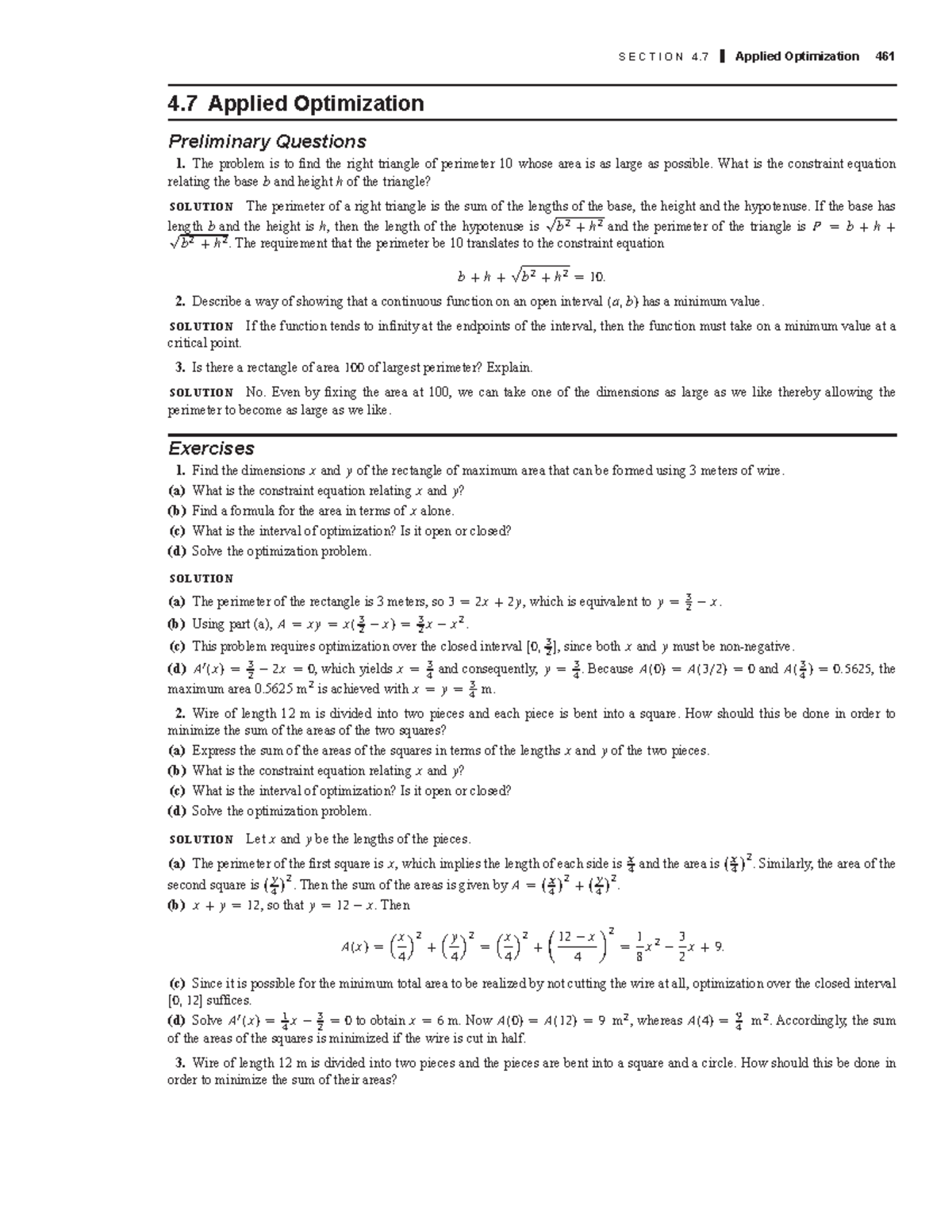 Calculus notes for the final exam - includes solutions - MATH 0200 ...