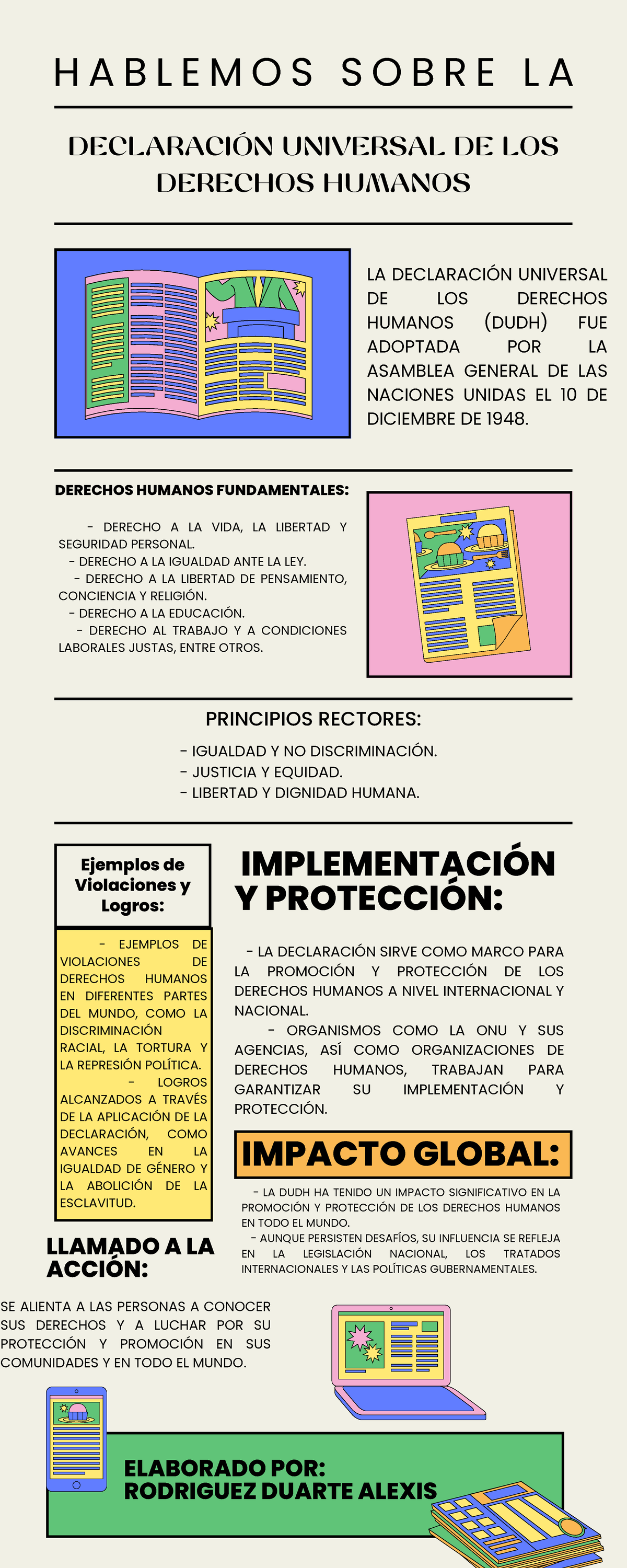 Declaración Universal de los Derechos Humanos - DECLARACIÓN UNIVERSAL