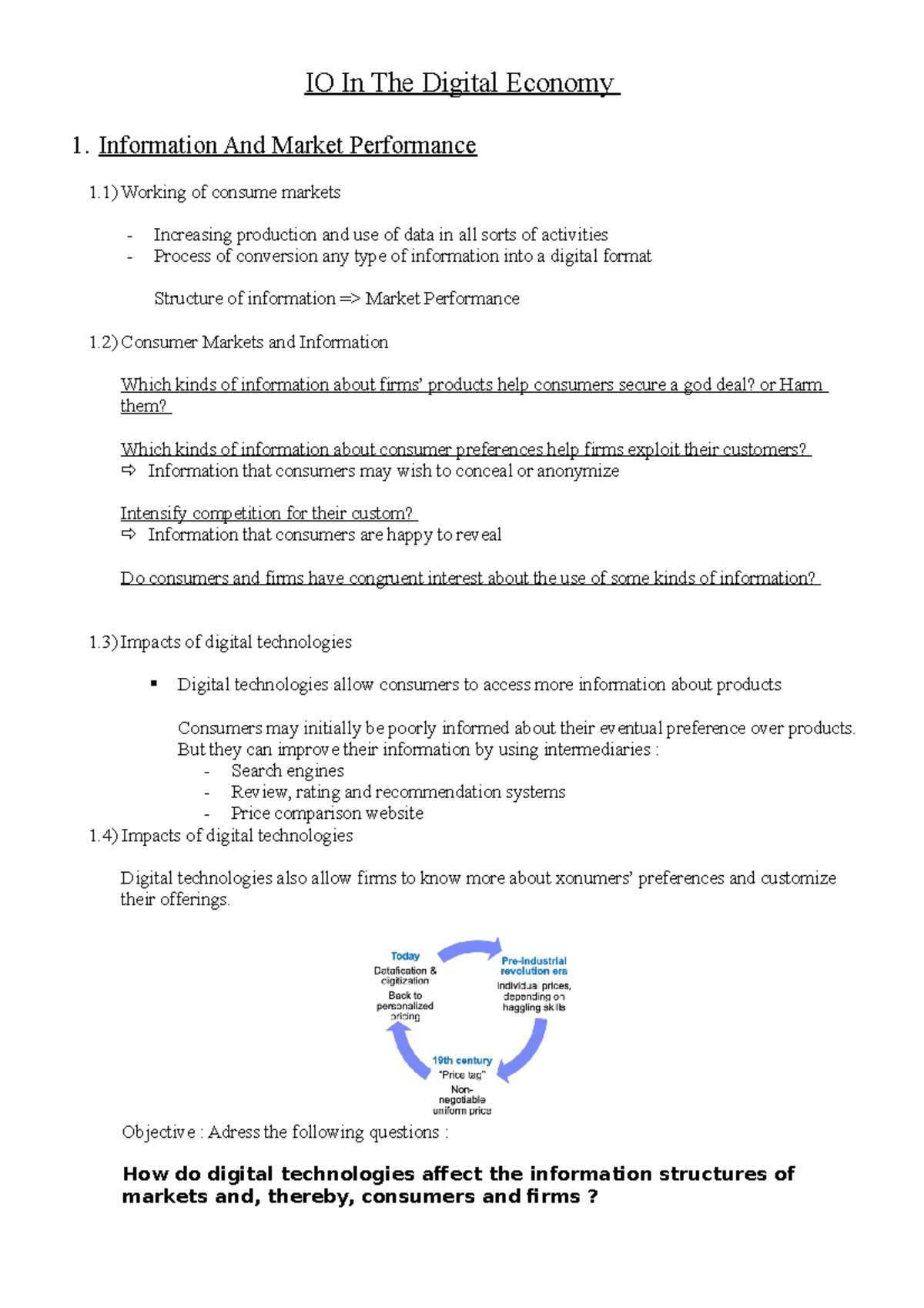 IO In The Digital Economy : lessons 10 - IO In The Digital Economy 1 ...