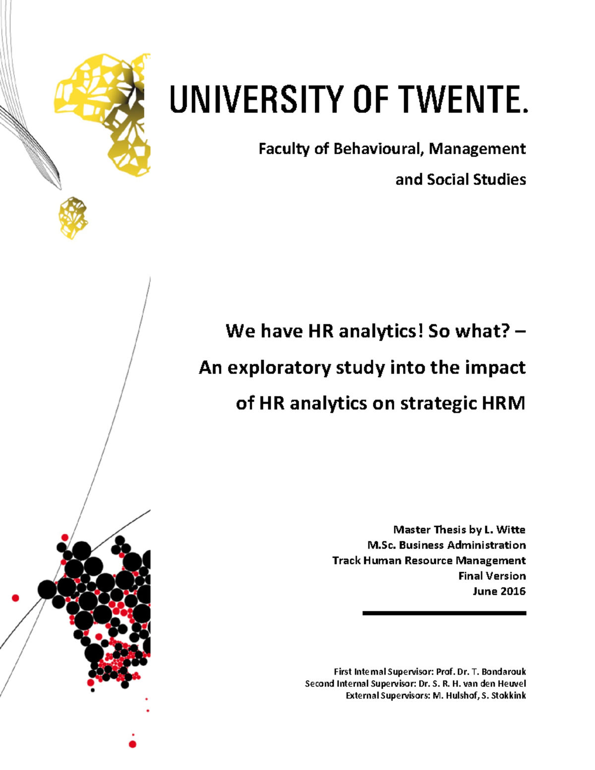 research paper on hr analytics