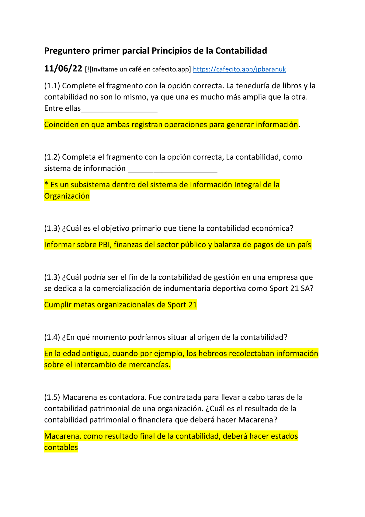 Preguntero Primer Parcial Principios De La Contabilidad 06-2022 ...