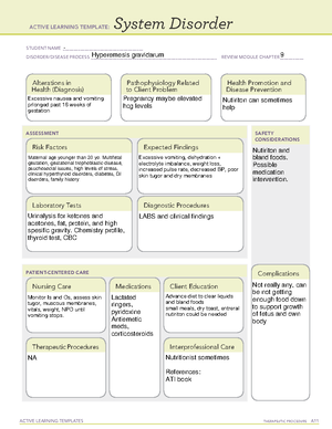 ATI B Newborn Assessment - ACTIVE LEARNING TEMPLATES THERAPEUTIC ...