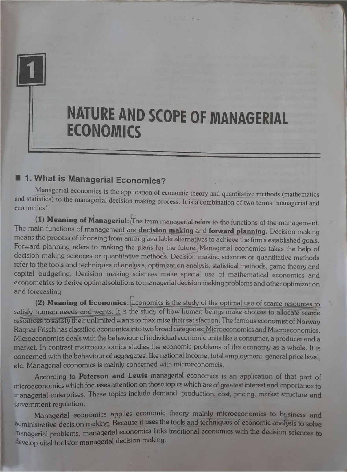 Nature and scope of managerial economic 20240722-0936 - 1 NATURE AND ...