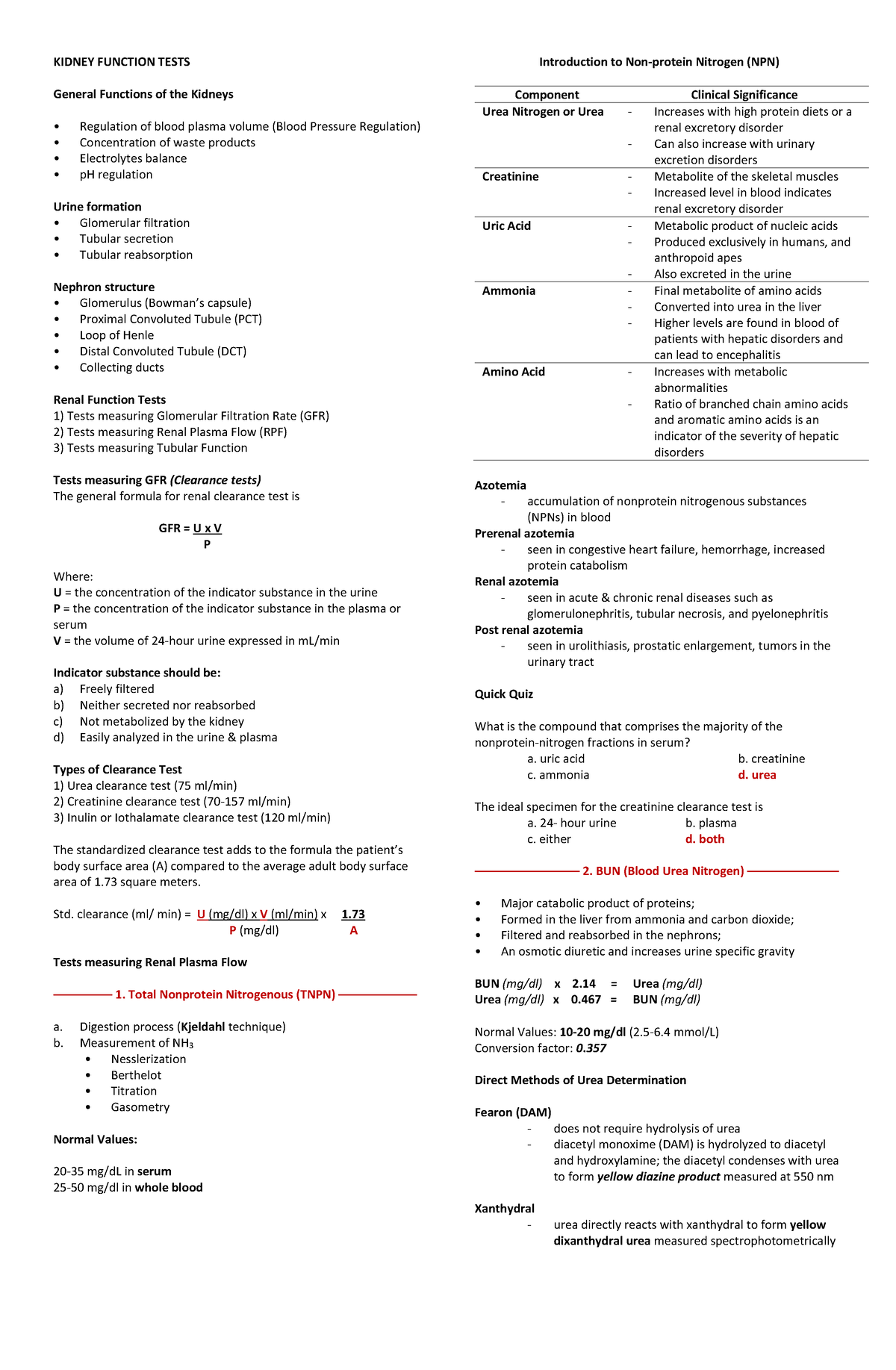 kidney-function-tests-kidney-function-tests-general-functions-of-the