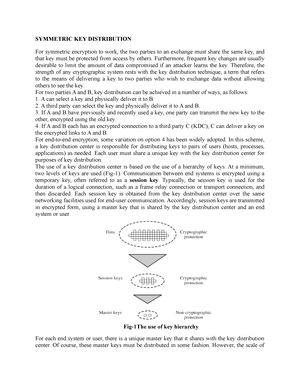 CNS Unit 4 - Cryptography & Network Security - Studocu