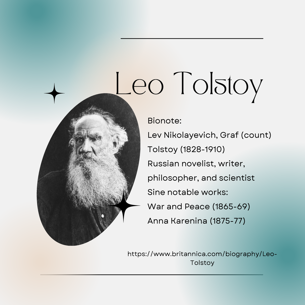 tolstoy biography pdf