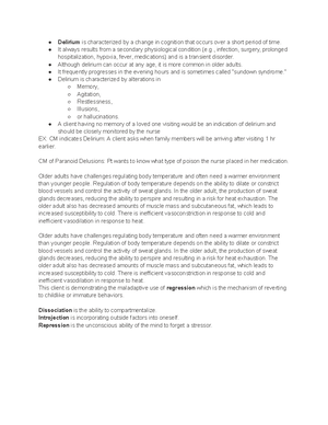 Psych 101 Lecture 3 Notes - 31 JanXaU\ 2024 Psych Notes Chapter 3 The ...