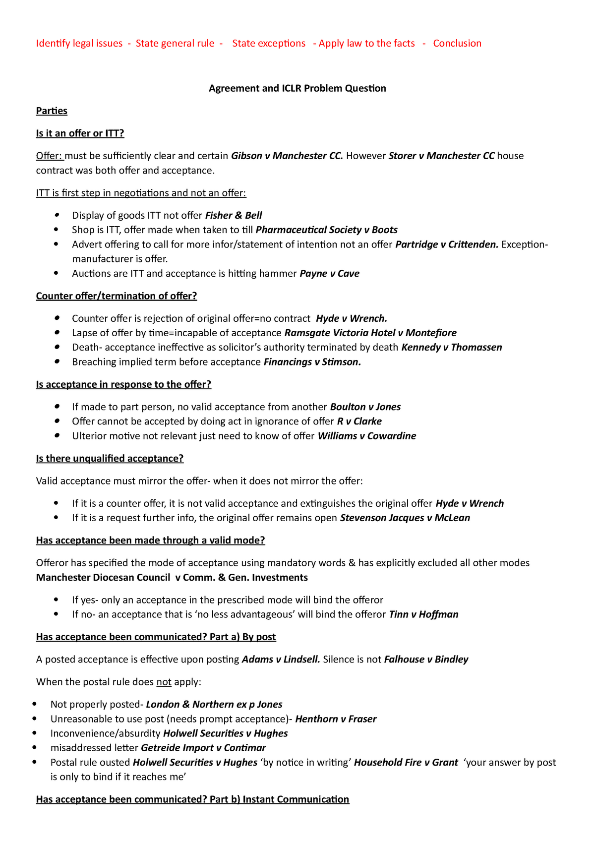 1-agreement-iclr-problem-q-identify-legal-issues-state-general