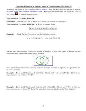 Lecture notes 23 - Linear Programming - Section 3: Linear programming ...