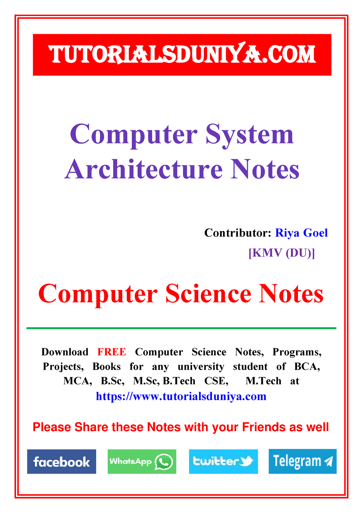 computer-system-architecture-notes-for-download-free-computer