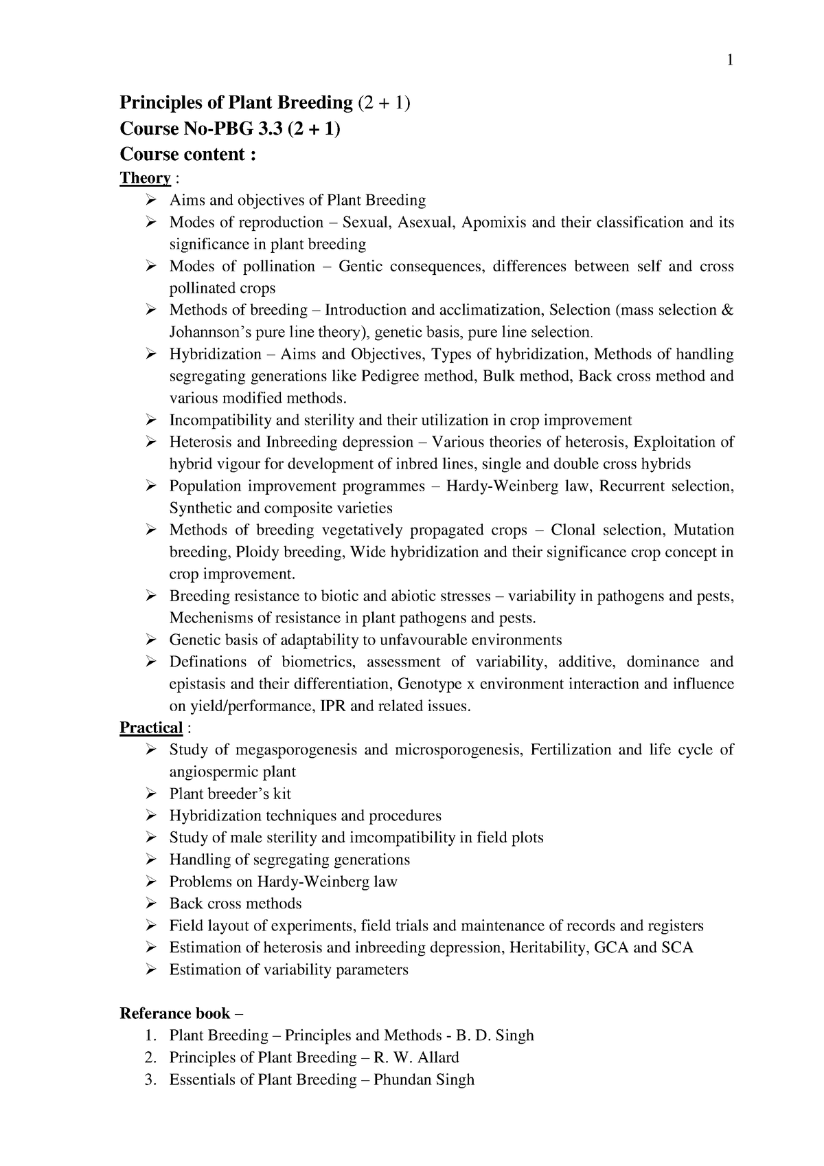 PBG3 Principles Of Genetics Notes For Exams - Principles Of Plant ...