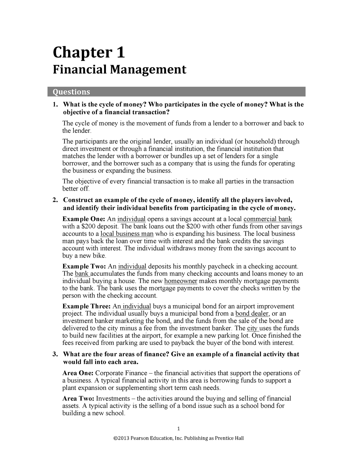 thesis of financial management
