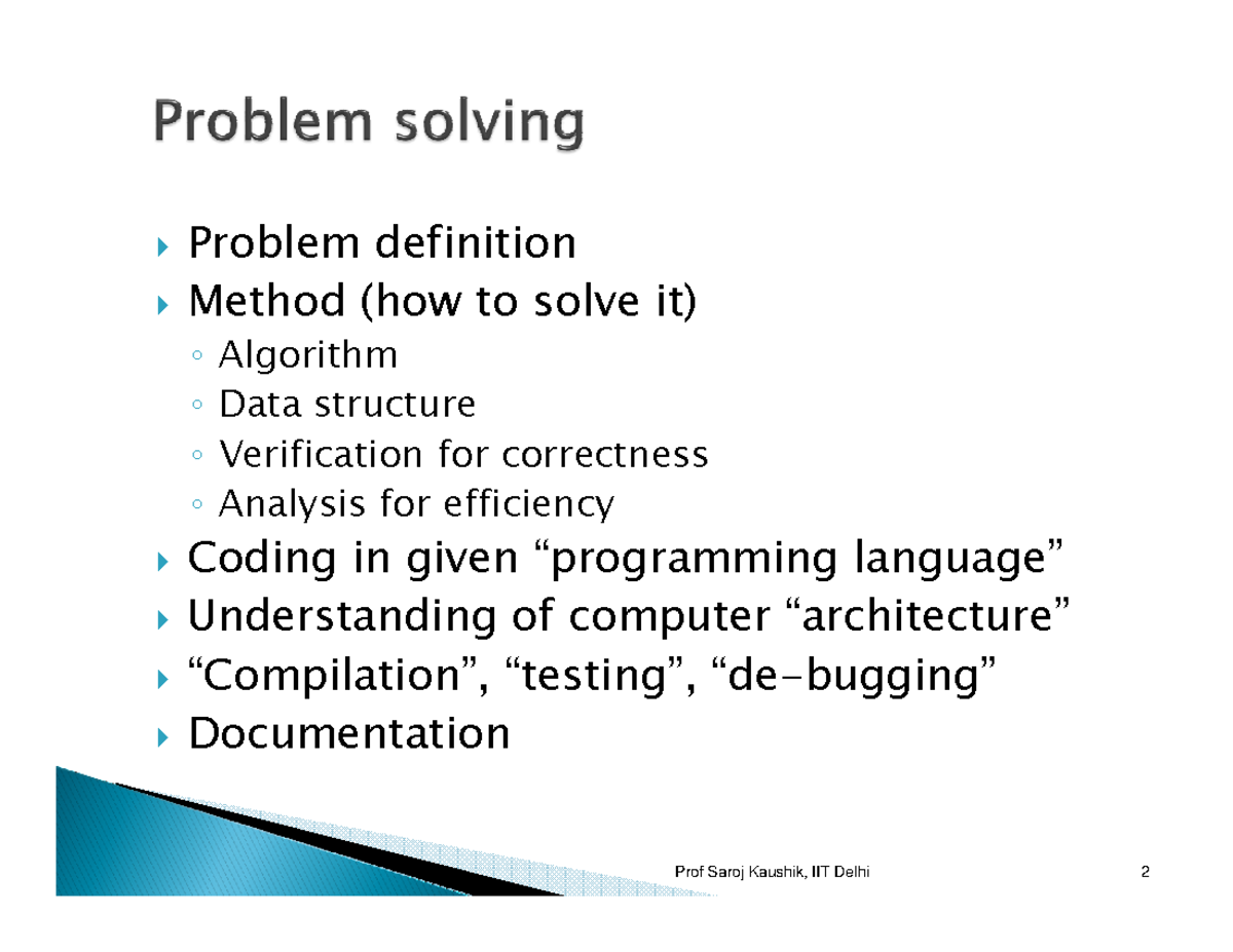 C++4 - Algorithm, characteristics of an algorithm, study of algorithm ...