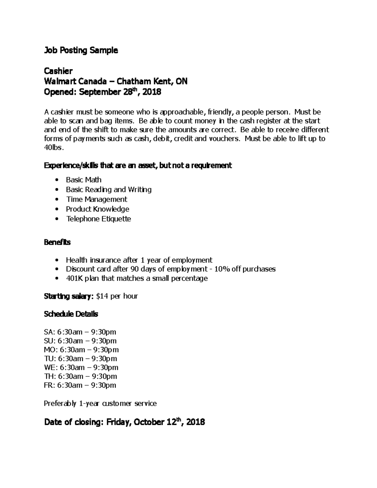 Walmart Cashier Jobs Hiring Near Me - 1jkxuce