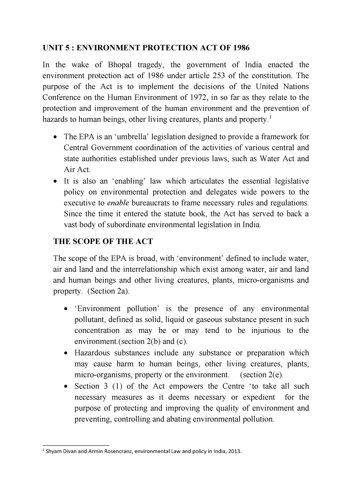 environmental-law-unit-5-unit-5-environment-protection-act-of