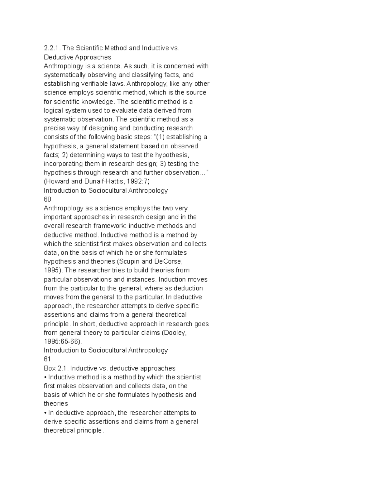 2.2. Research Methods in Sociocultural Anthropology - 2.2. The ...