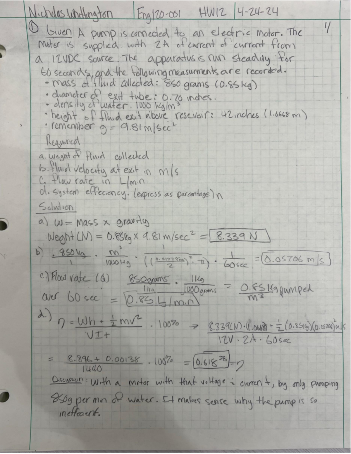 engr 120 homework 12