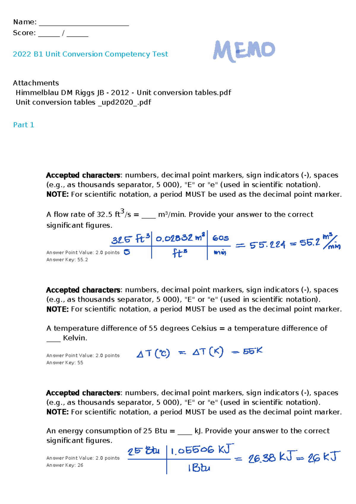 2022+B1+Competency+test+28022022+revised - Name ...