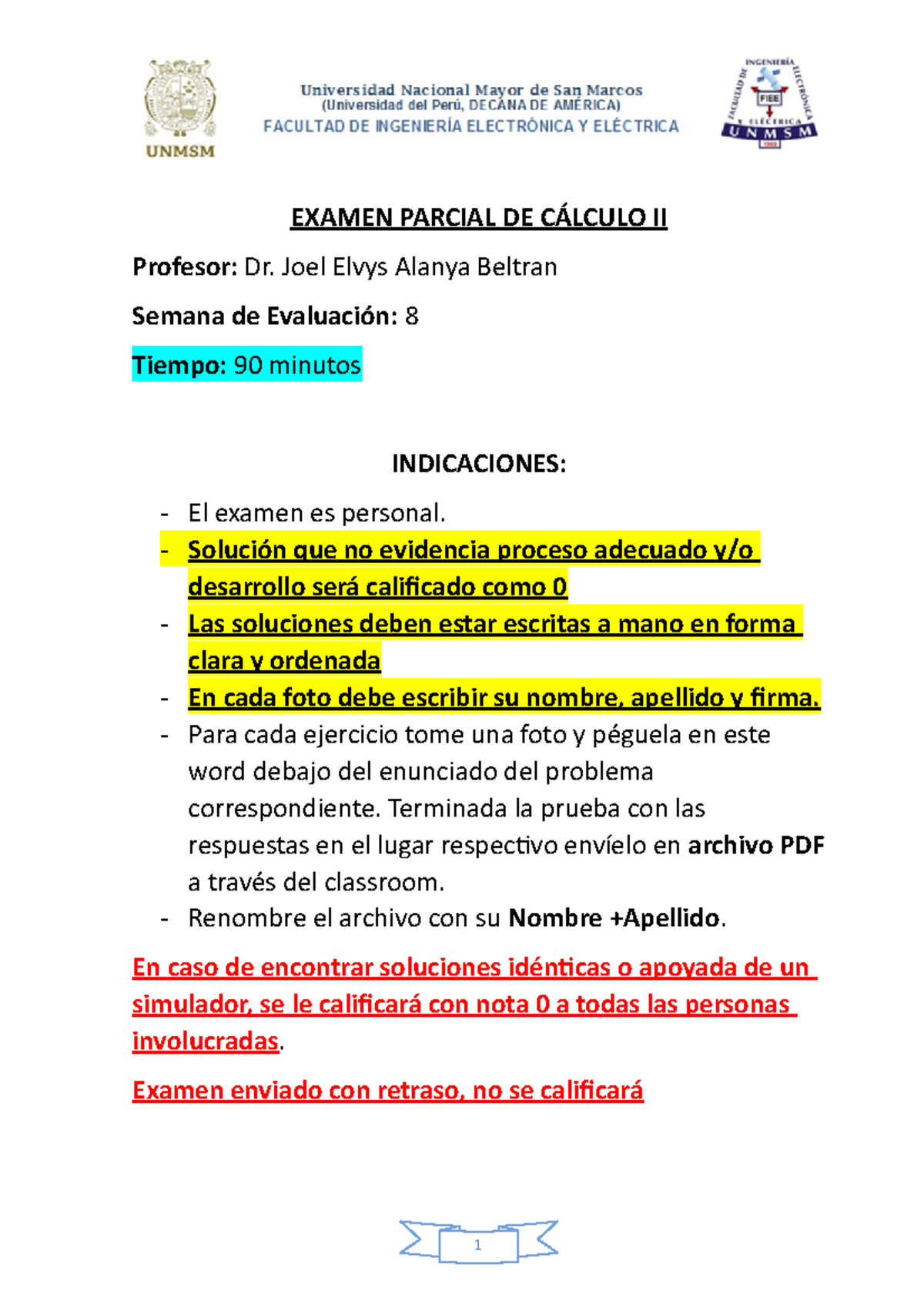 Examen Parcial Suerte Espero Les Sirva Examen Parcial De