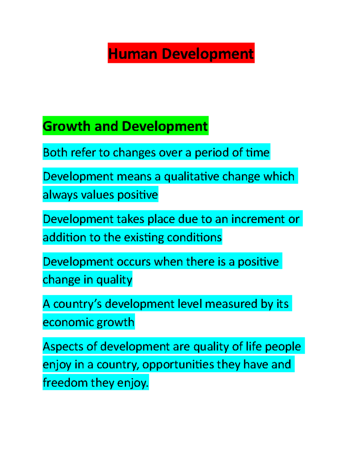 Human Development - ass 12th question anwsers - Human Development ...