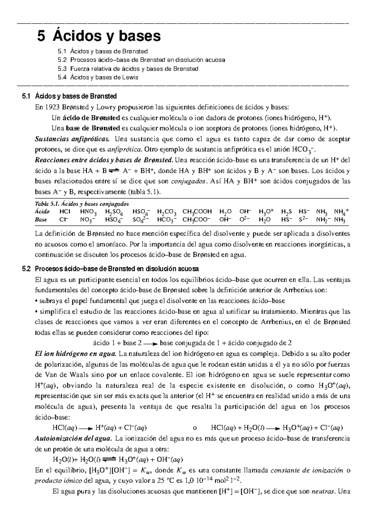 Ácidos Y Bases - Examen - - Studocu