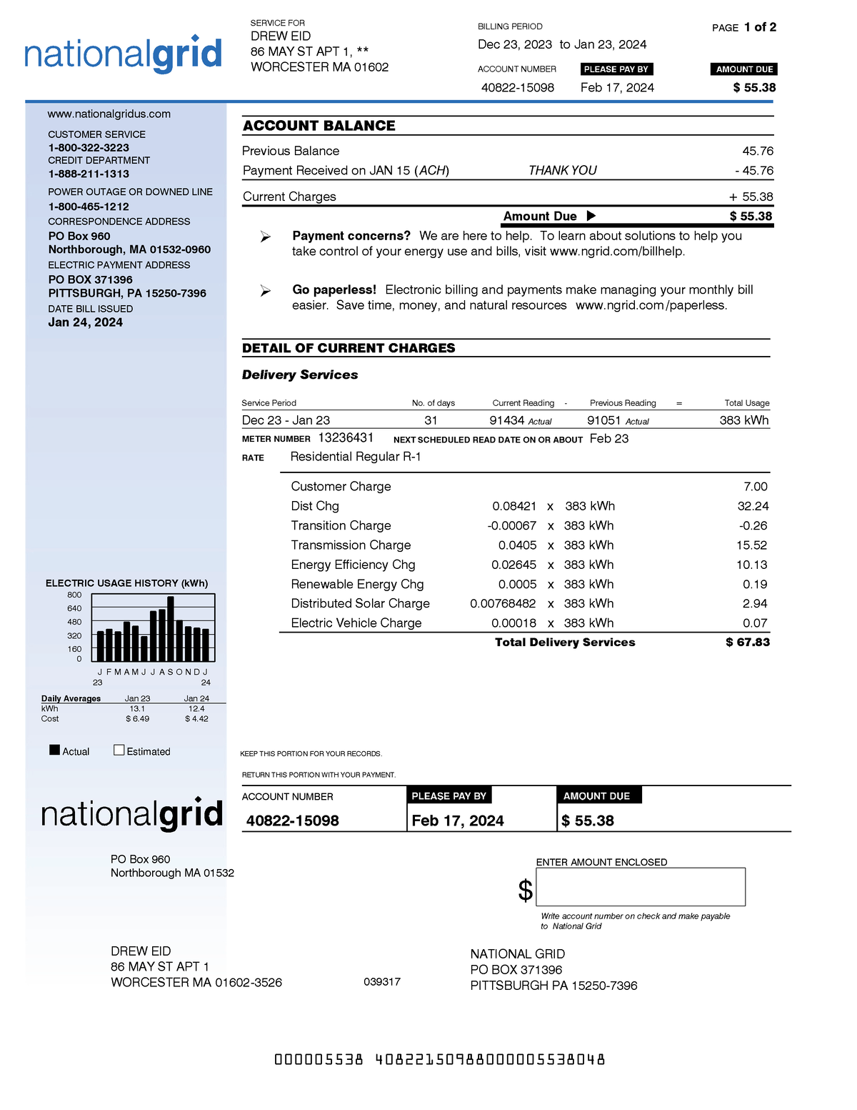 Document - nationalgridus ####### KEEP THIS PORTION FOR YOUR RECORDS ...