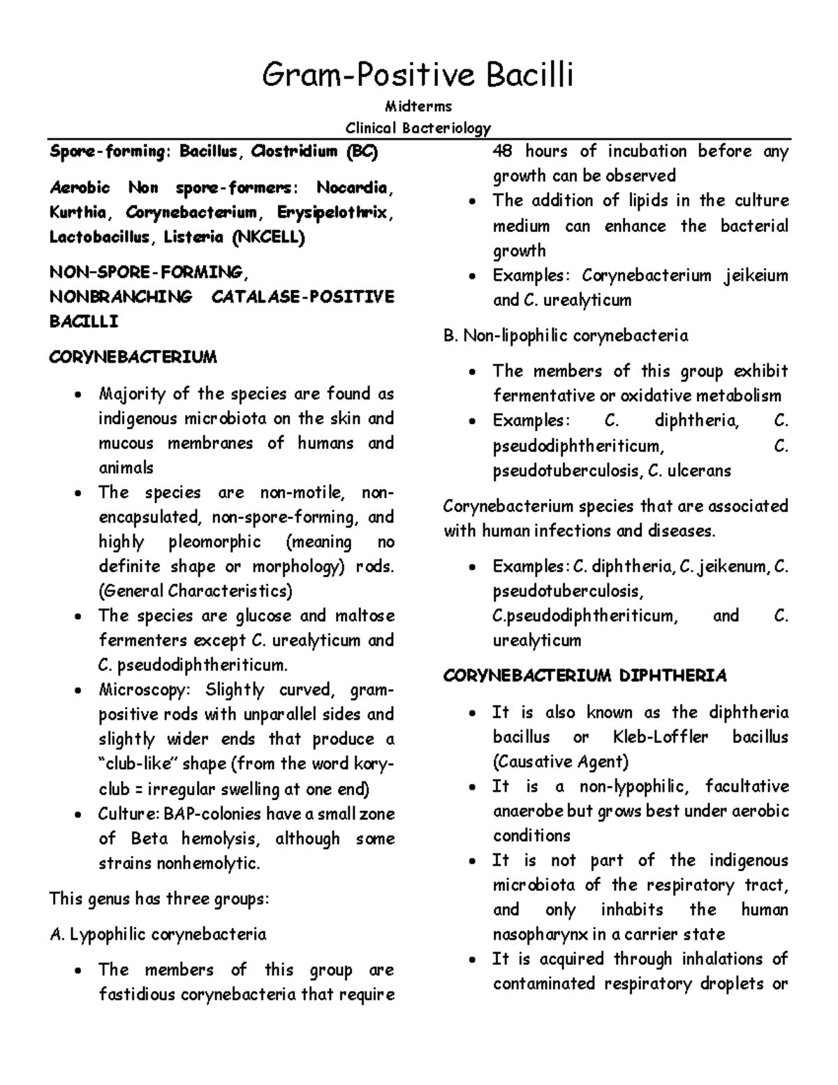 gram-positive-bacilli-summary-notes-medical-technology-ubian-studocu