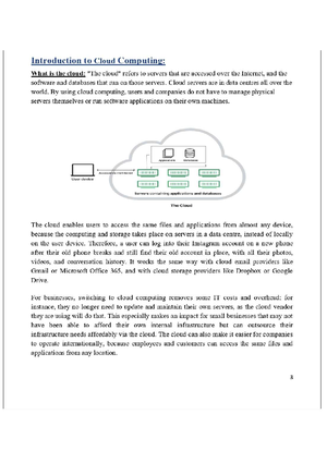 Cloud Computing Reference Model - This reference model divides cloud ...