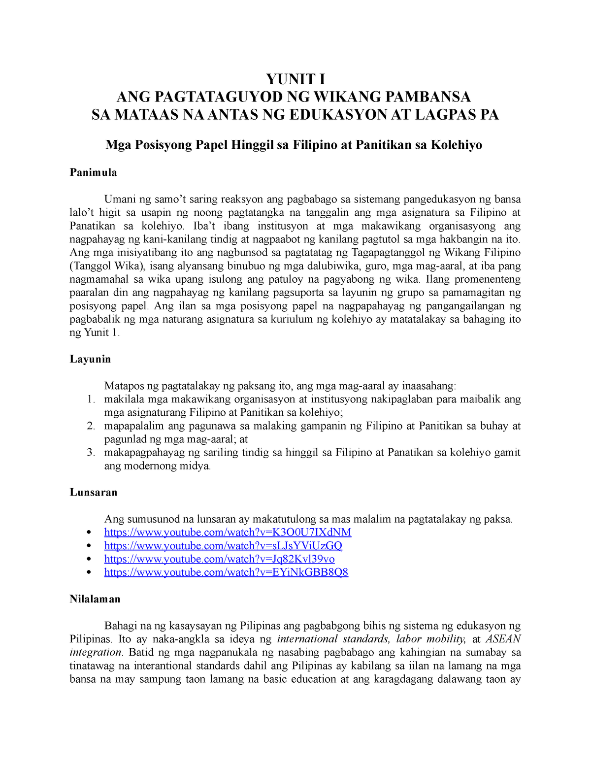 Fil Modyul Pagsulat Ng Adyenda At Katitikan Ng Pulong 2742