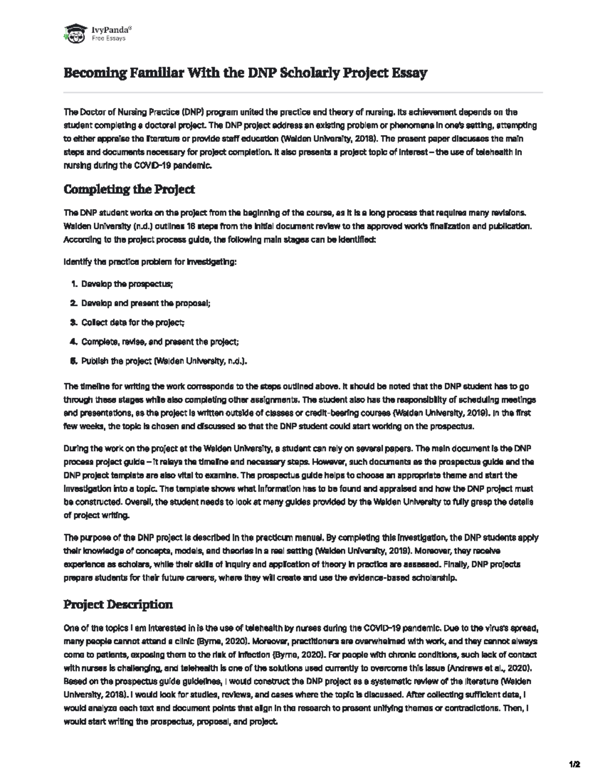 2 - essay about nursing - Fundamentals of Nursing Practice - Studocu