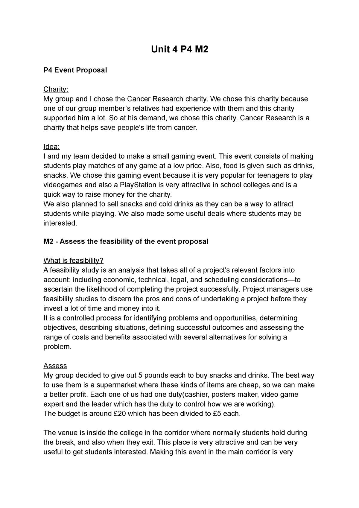 btec level 3 applied science unit 4 assignment briefs