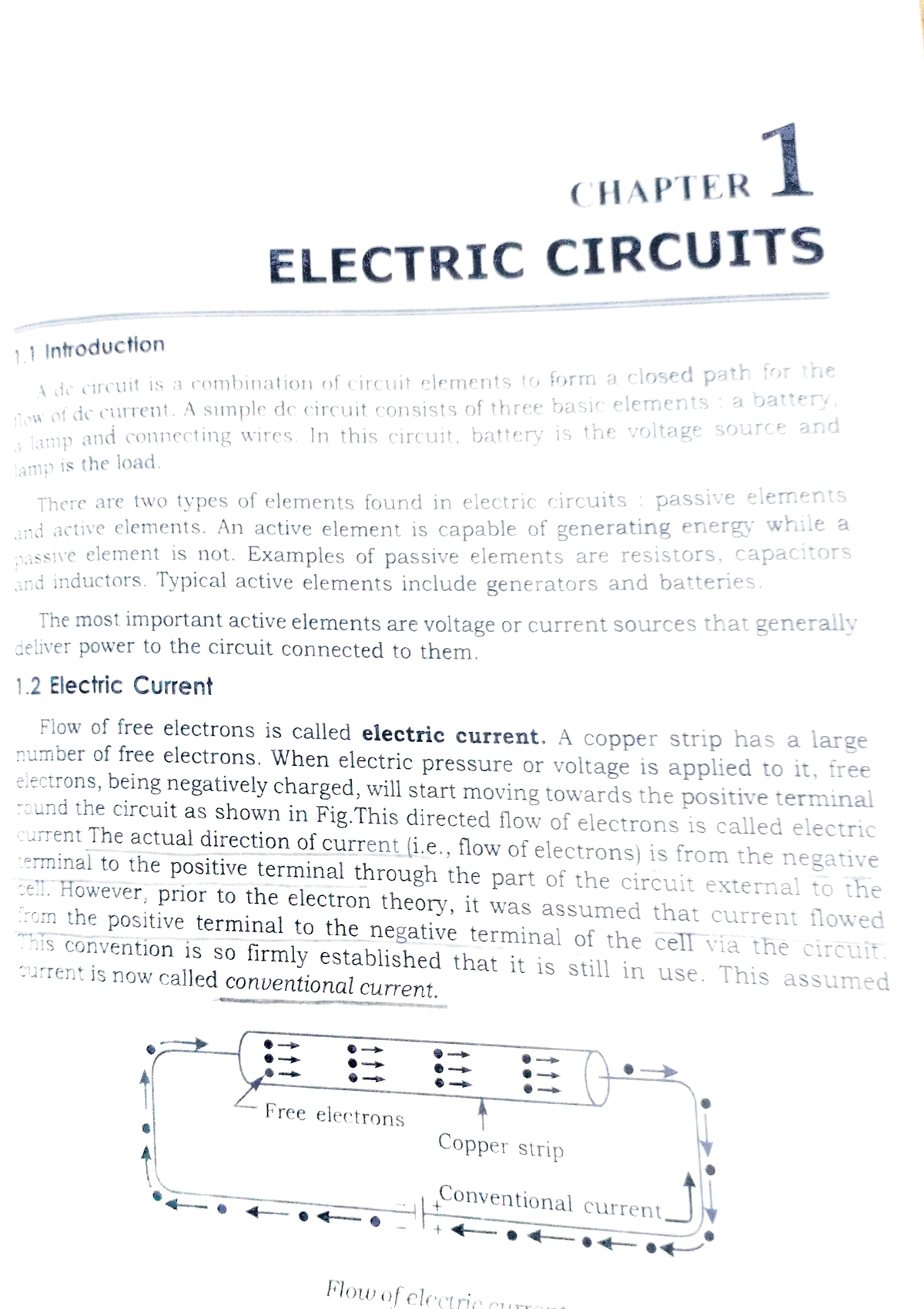 Electric Circuits, Chapter-1 - Basics Of Electrical And Electronics ...