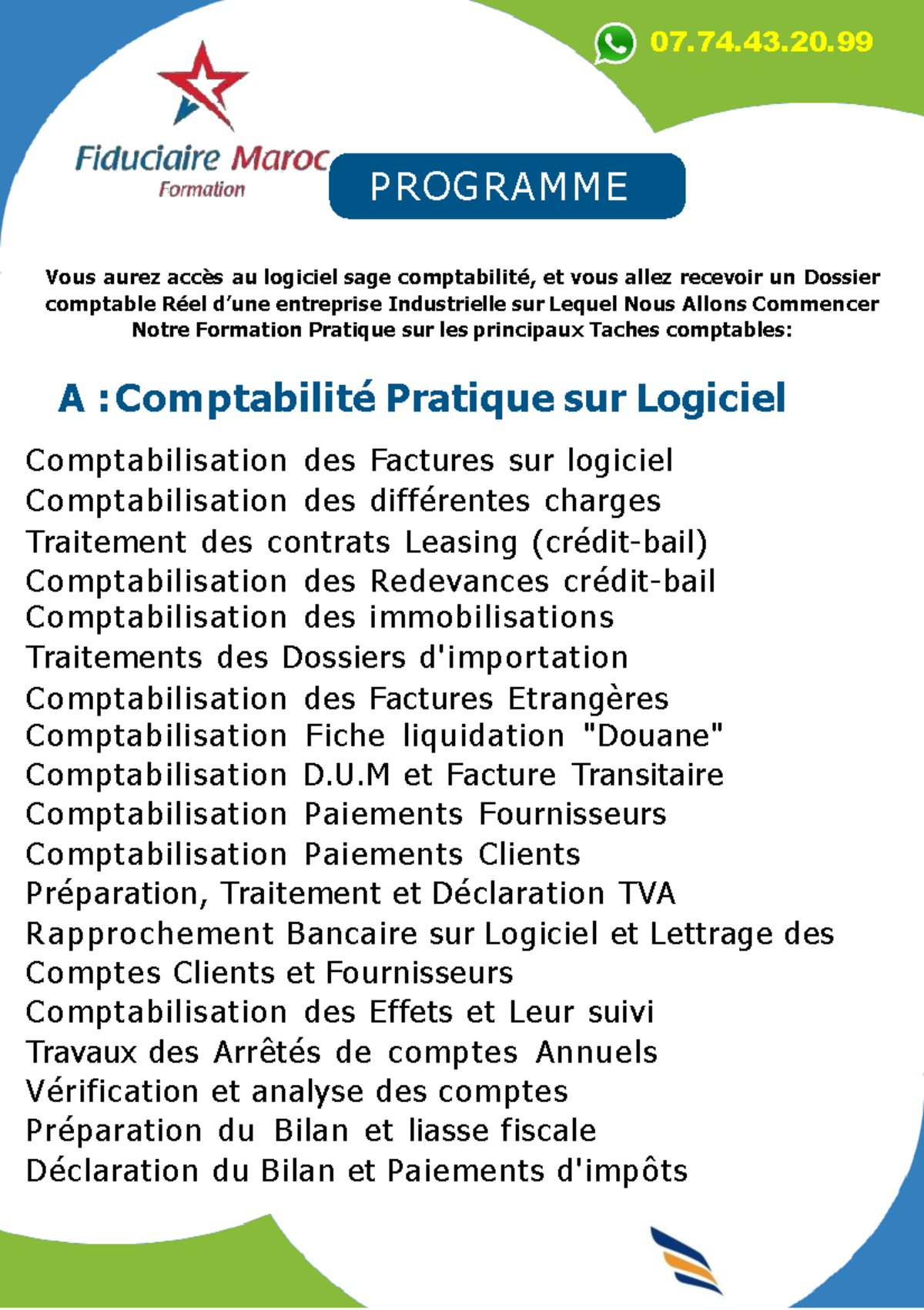 Programme Formation Comptable Confirmé 2023 - PROGRAMME Vous aurez ...