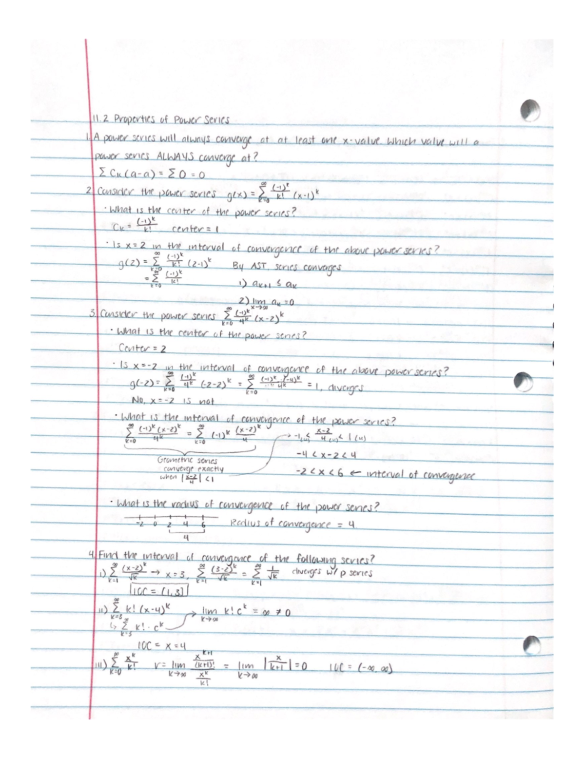 11 - These Are Lecture Notes From The Professor Nathan Lopez For Calc 2 ...