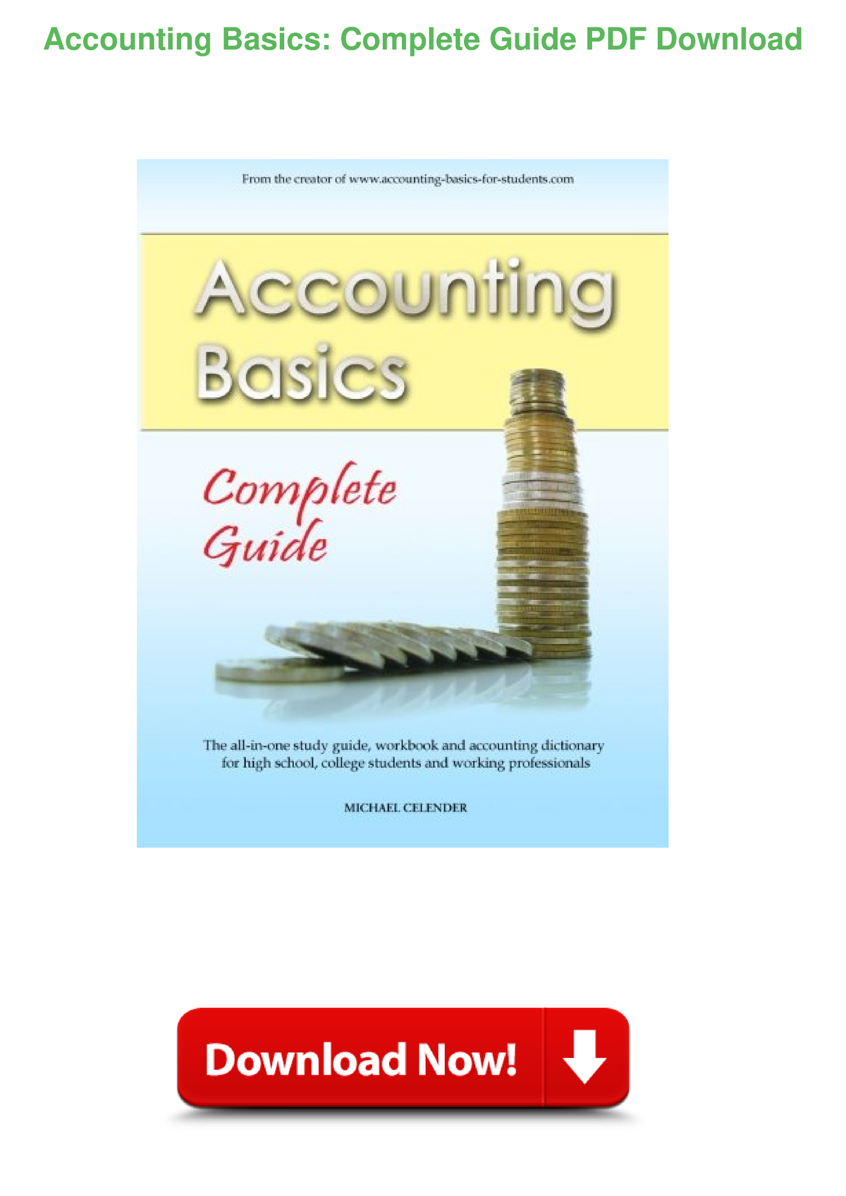 Accounting Basics Complete Guide Pdf Download - Accounting Basics ...