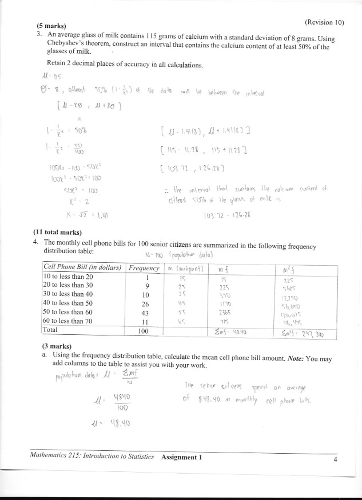 math 215 assignment 1