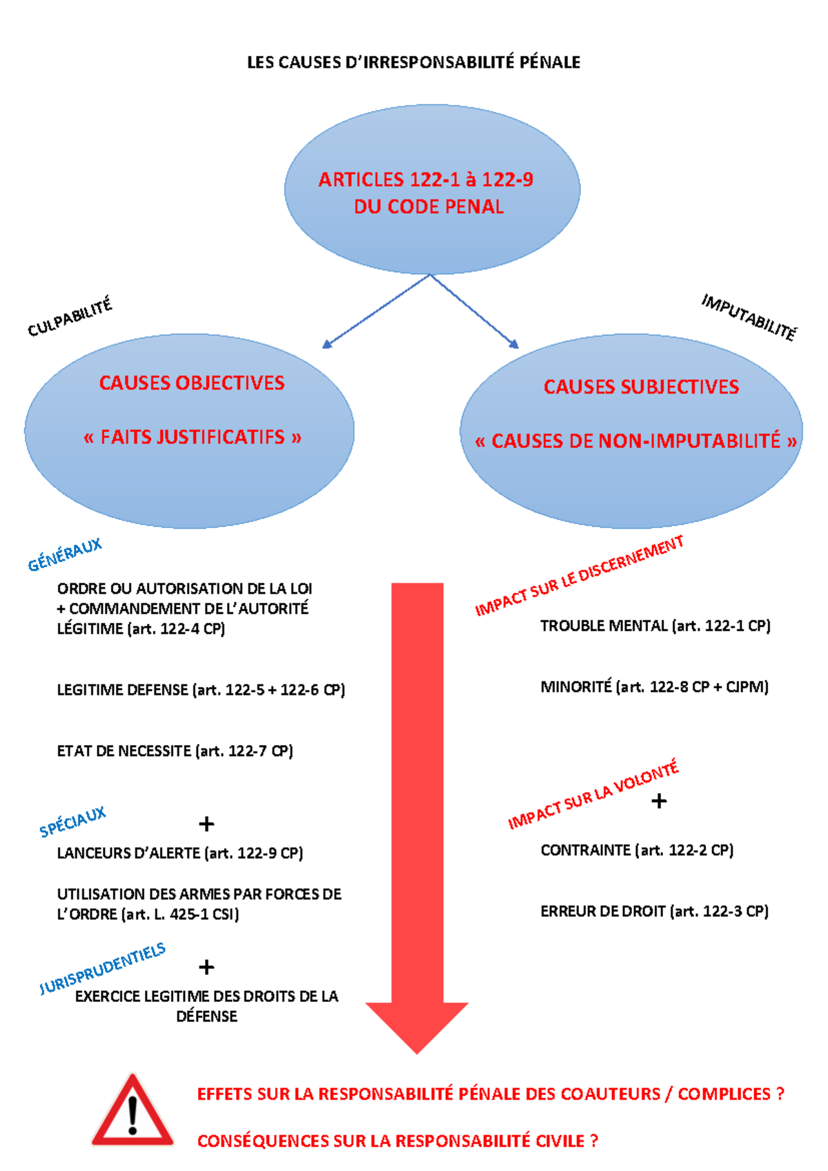 Cause Subjective D'irresponsabilité Pénale