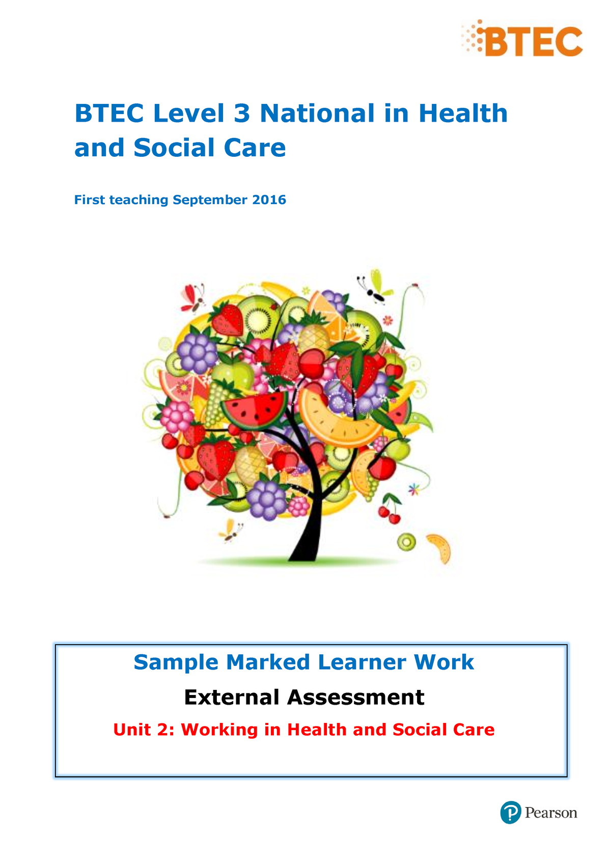 health and social care level 3 unit 14 assignment 2