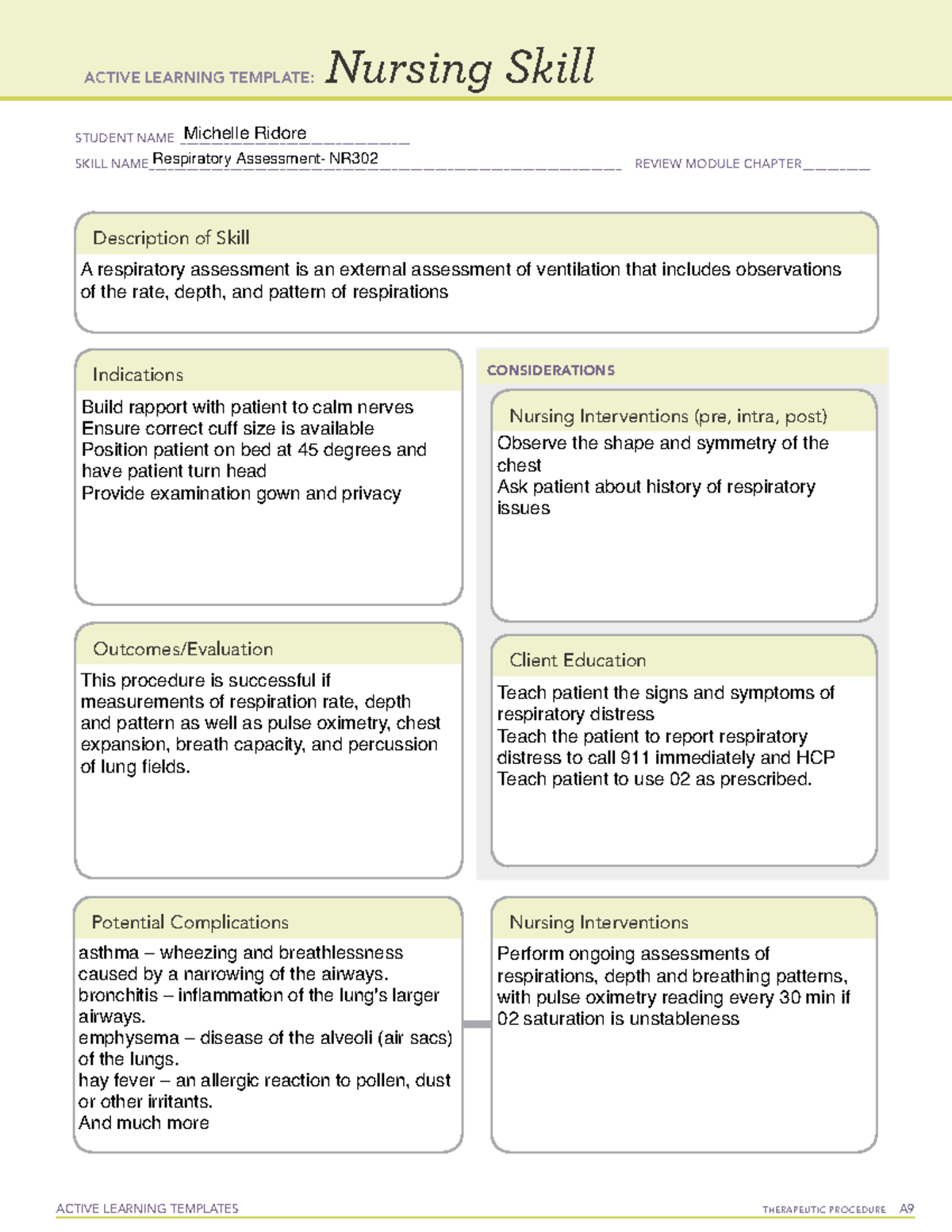 ALT-+Nursing+Skill-+Respiratory+Assessment - ACTIVE LEARNING TEMPLATES ...