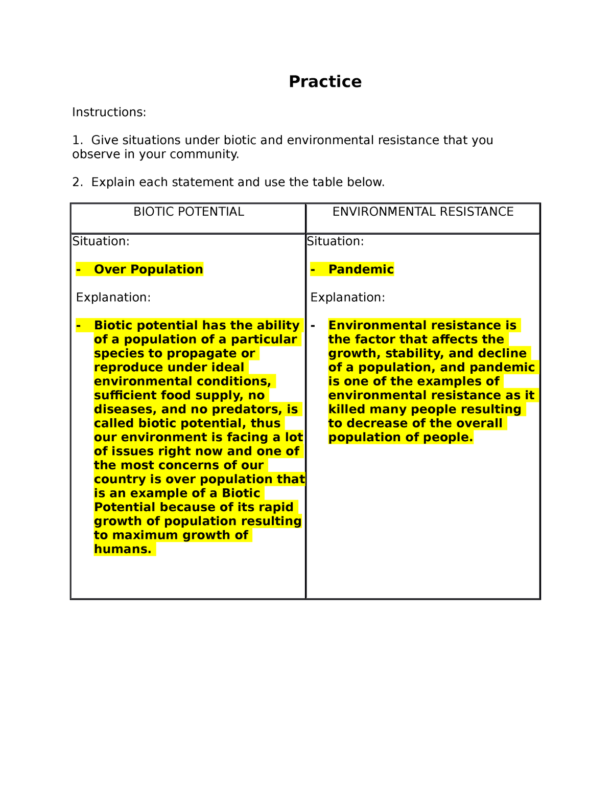 earth-and-life-science-practice-practice-instructions-give