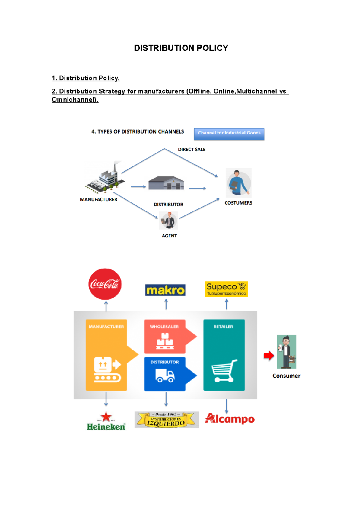 Distribution Policy re3 DISTRIBUTION POLICY 1. Distribution Policy. 2