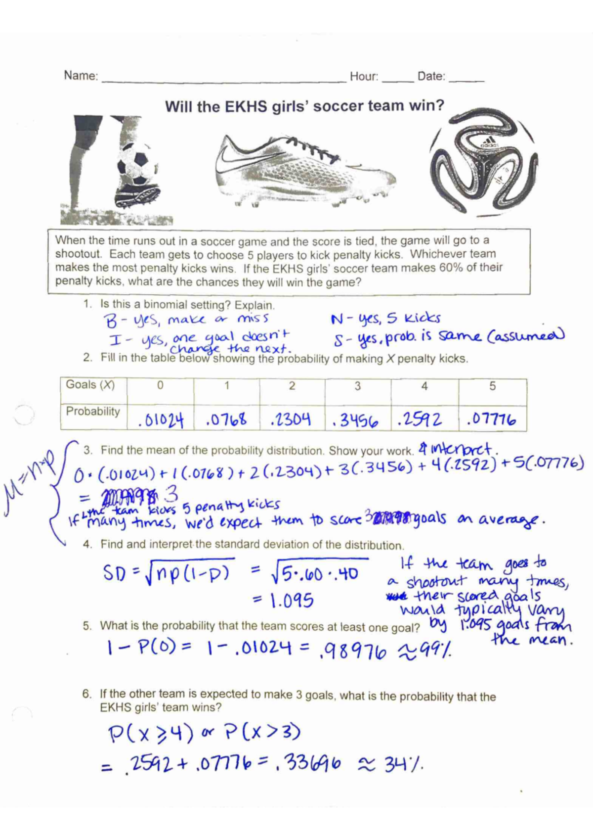 Stats+Medic+-+Intro+Stats+-+Lesson+5.4+-+Answer+Key - Studocu