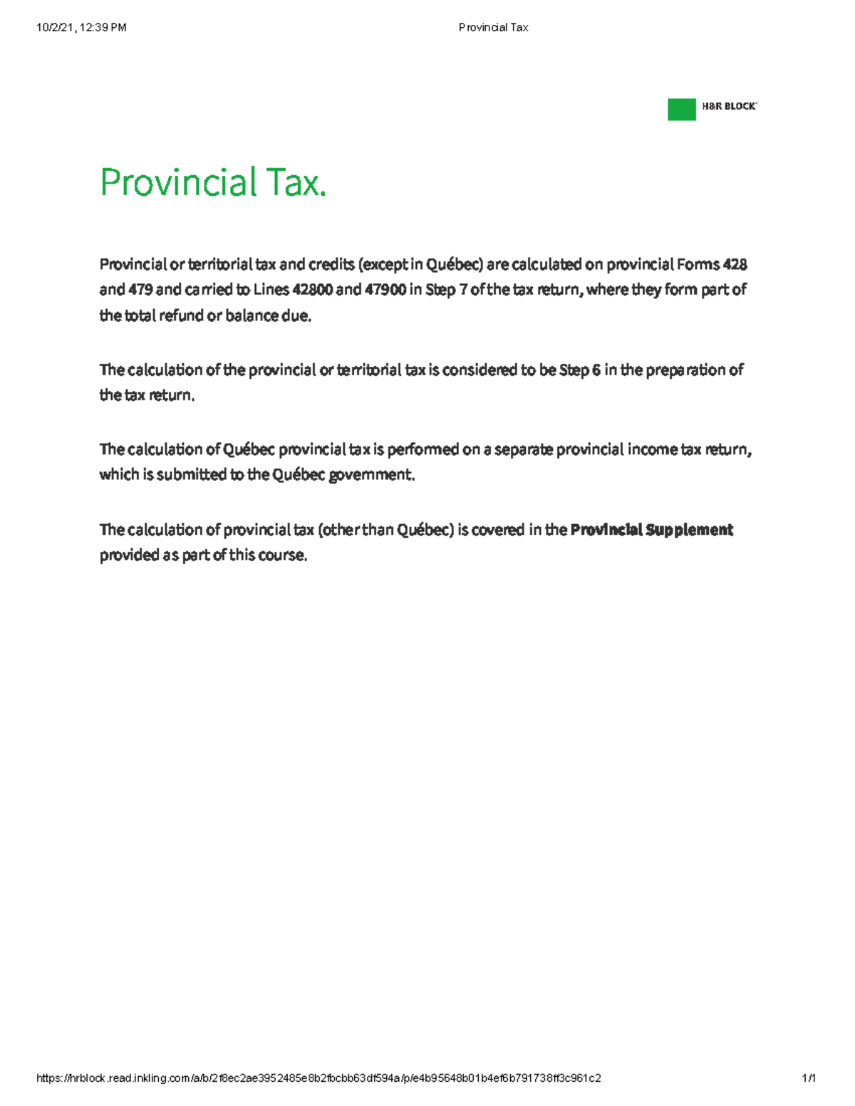 14 - ..... - 10/2/21, 12:39 PM Provincial Tax - Studocu