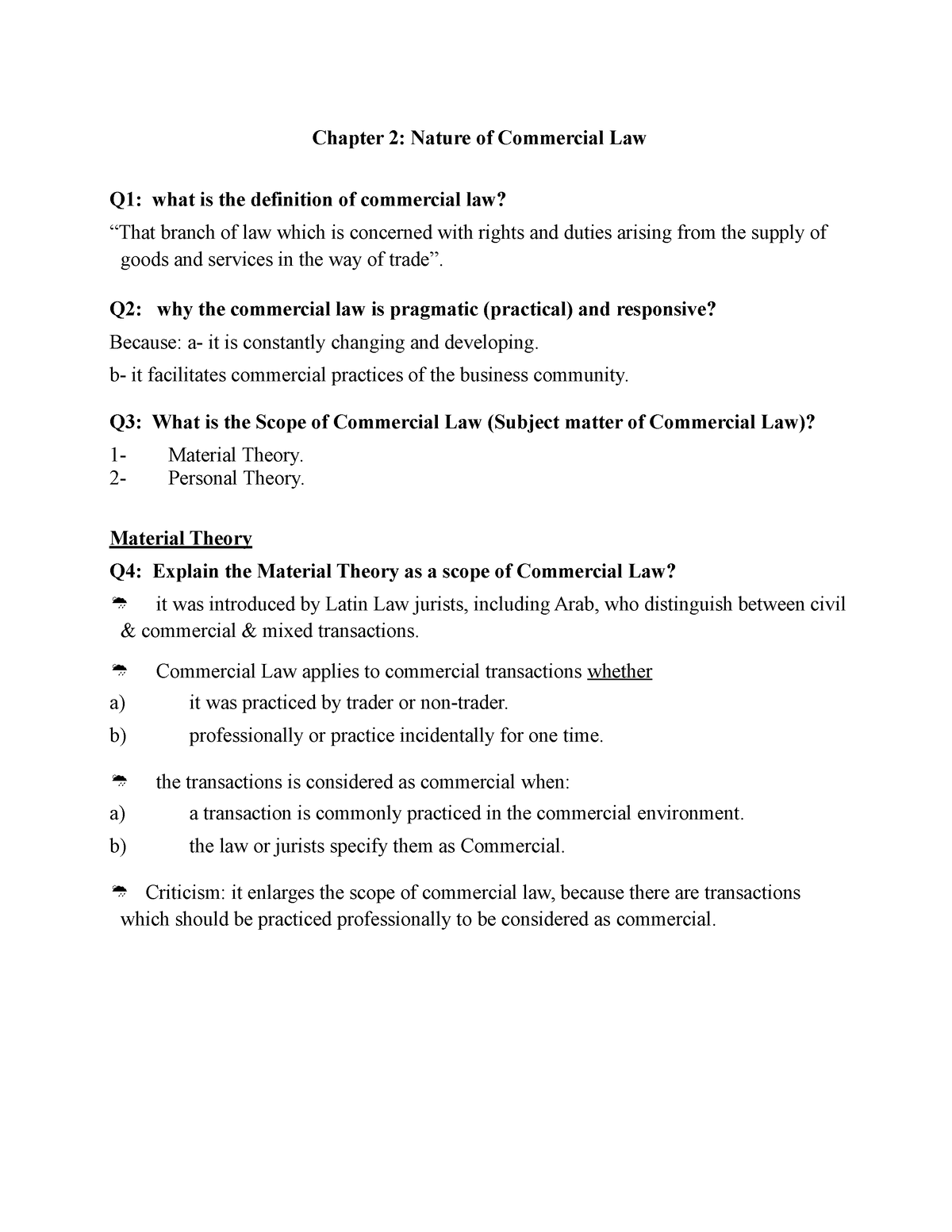 commercial-law-notes-chapter-2-nature-of-commercial-law-q1-what-is