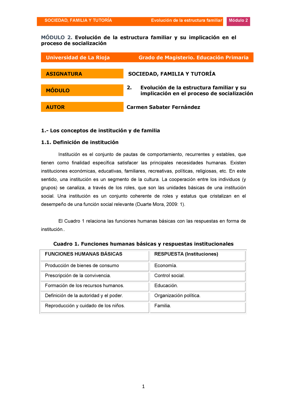 Tema 2 Evoluci├│n De La Estructura Familiar Y Su Implicaci├│n En El ...