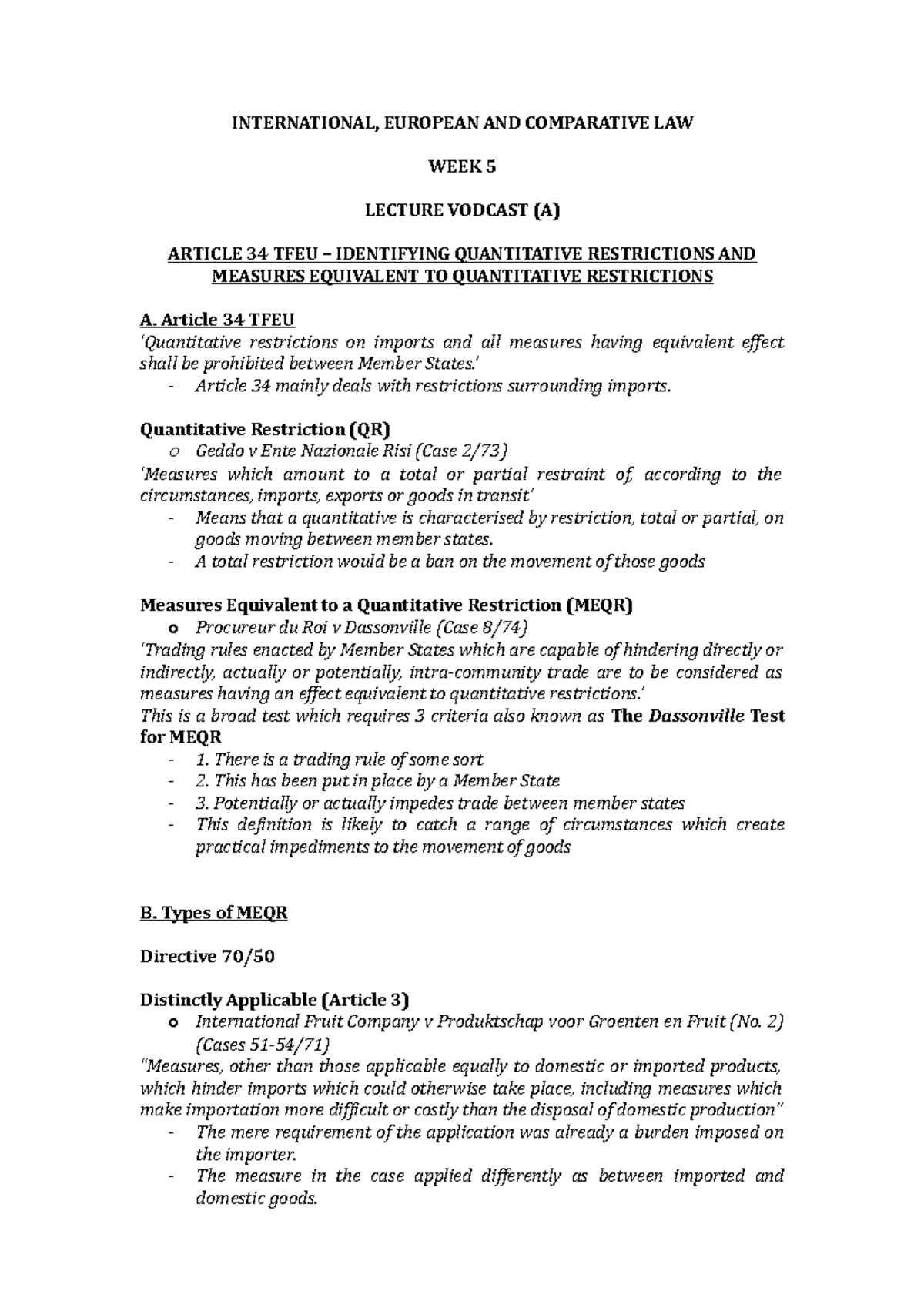 article 34 tfeu essay