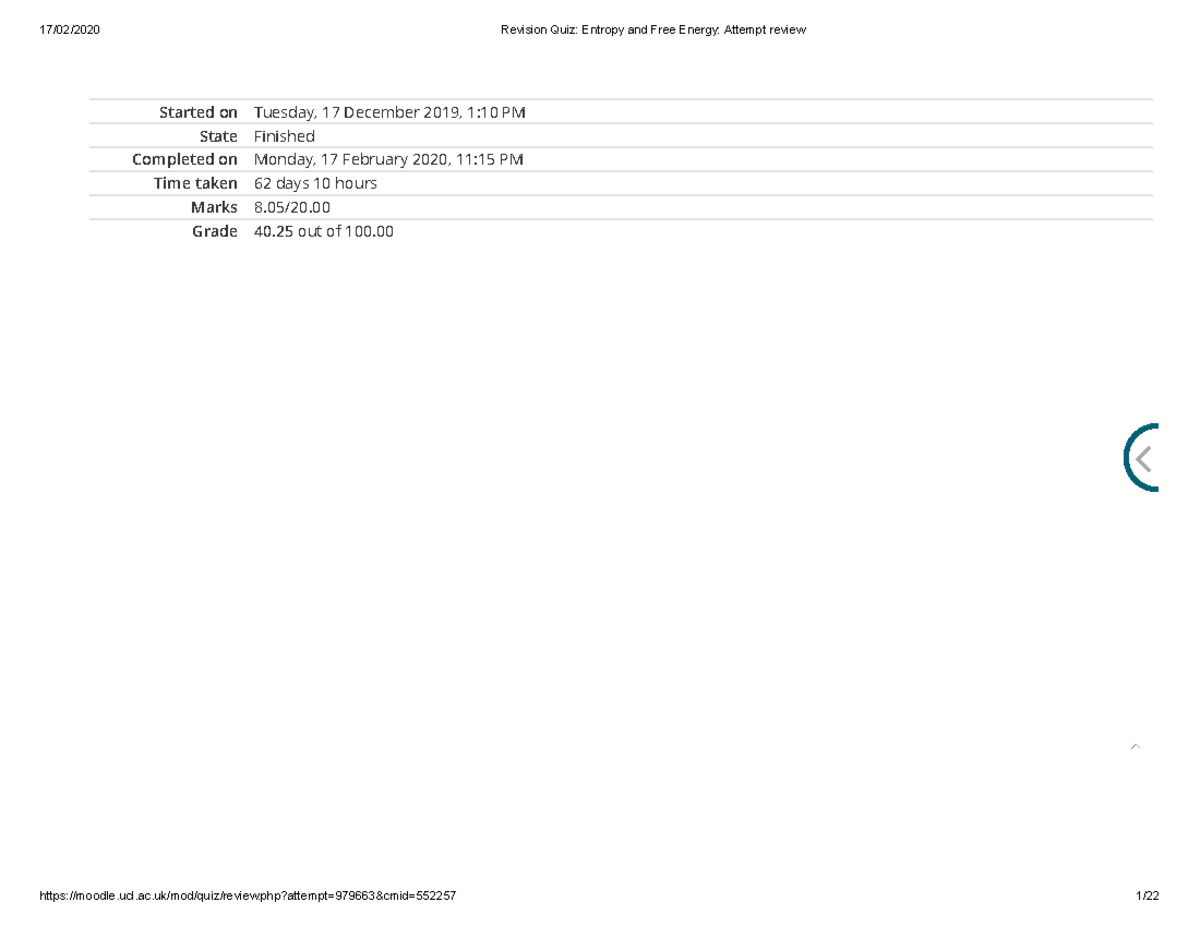 revision-quiz-entropy-and-free-energy-attempt-review-started-on